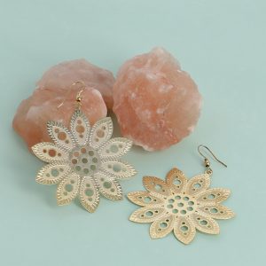 Ultralight floral earrings