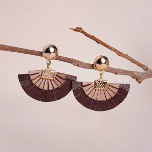 Leather Tassel Earrings