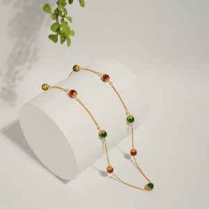 Multicolor Beaded Mala