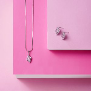 Blush Pink Leafy Set